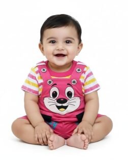 Baby Boys and Girls Dungree Dress Set