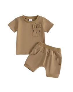 CUTIECRAZE Boy clothing set || cotton clothing set for boy || T shirt And Shorts Set (DTS 24-25)