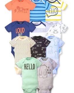 TuddyBuddy 100% Cotton Romper/Bodysuit for Baby Boys