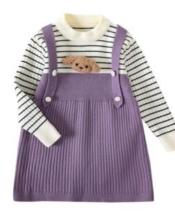 Hopscotch Girls Knee Length Casual Dresses