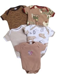 EIO New Born Baby Multi-Color Cotton Sleep Suit Romper Body Jumpsuti Body Suit for Boys and Girls Combo Set