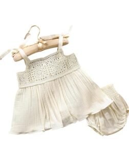 BABY FOREST Poshaak Hand Crochet Baby Girl Dress