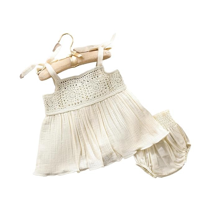 BABY FOREST Poshaak Hand Crochet Baby Girl Dress