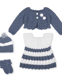 Handmade New Born Baby Frock Midi/Knee Length for Girls Dress with Jacket Cap & Shoes Wedding Birthday Party Baby Showers 0-24 Months