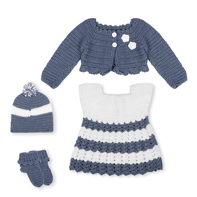 Handmade New Born Baby Frock Midi/Knee Length for Girls Dress with Jacket Cap & Shoes Wedding Birthday Party Baby Showers 0-24 Months