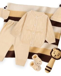 CLAP Unisex Baby New Born Woolen Clothing Winter Essential Item Warm Boys Girls Clothes