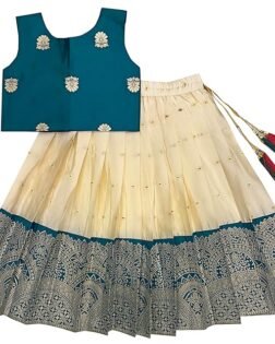 FELIZ THE DESIGNER STUDIO Girls Readymade Lehenga Choli Set